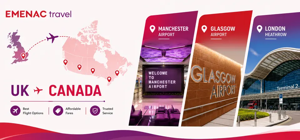 Best UK Airport for Flights to Canada