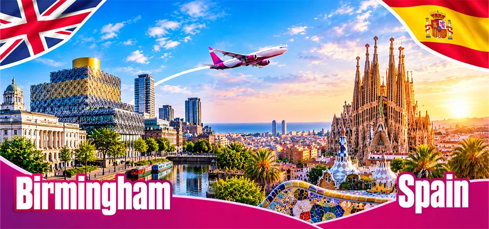 Birmingham to Spain Flight Time
