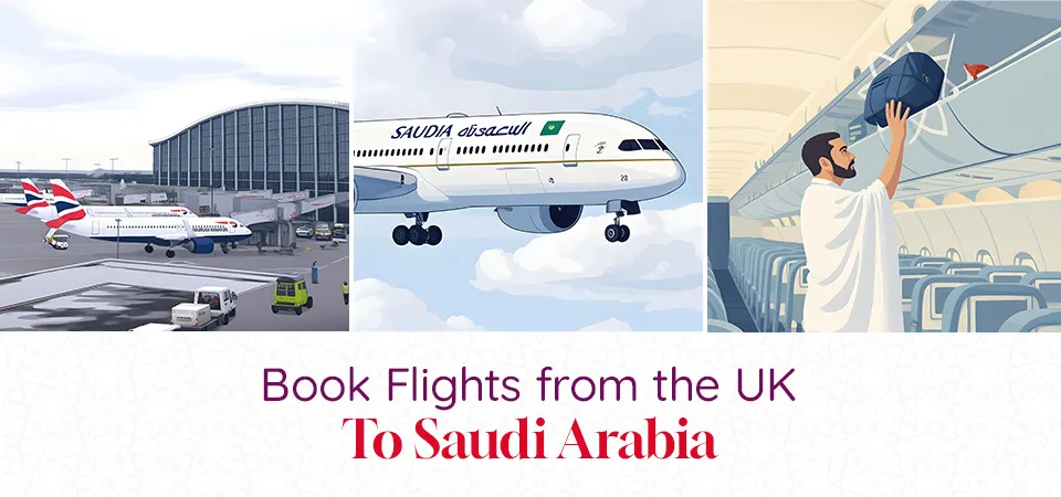 Book Flights from the UK to Saudi Arabia