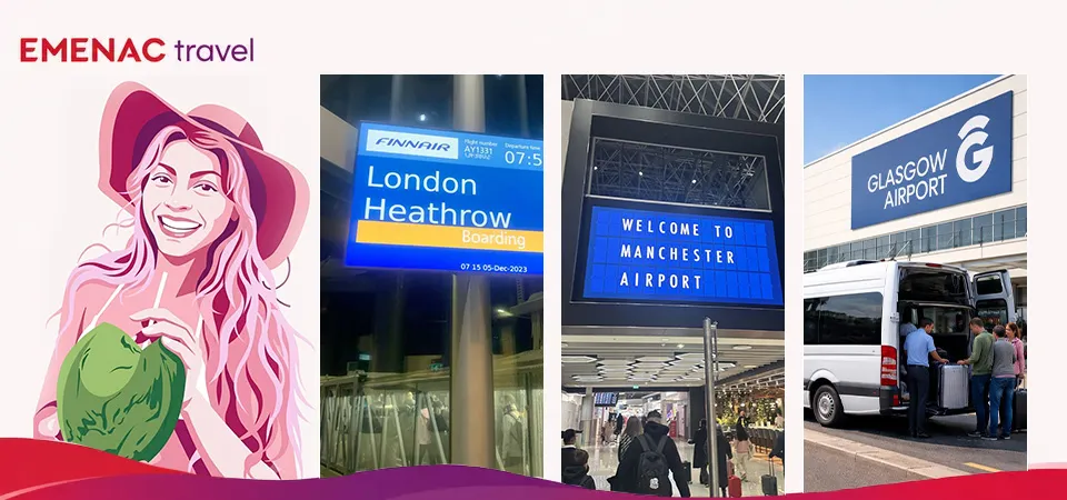 Connecting Flights from UK to Dominican Republic
