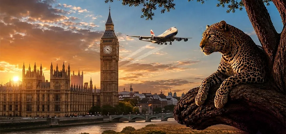 Direct Flight Time from the UK to Kenya