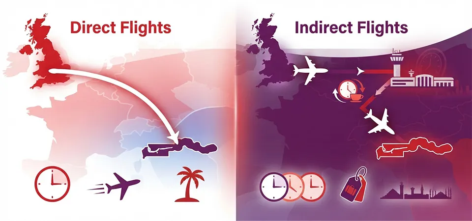 Direct vs Connecting Flights to Gambia