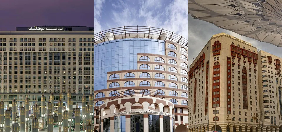 Convenient hotels near Masjid Nabawi