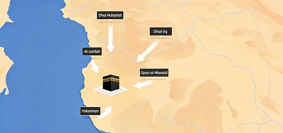 Mosquée du Miqat, point de sacralisation avant d'entrer à La Mecque