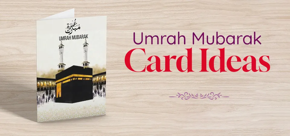 Umrah Mubarak Card Ideas