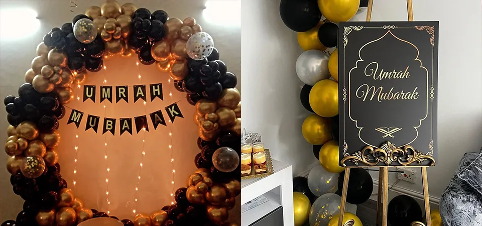 Umrah Mubarak Decoration Ideas