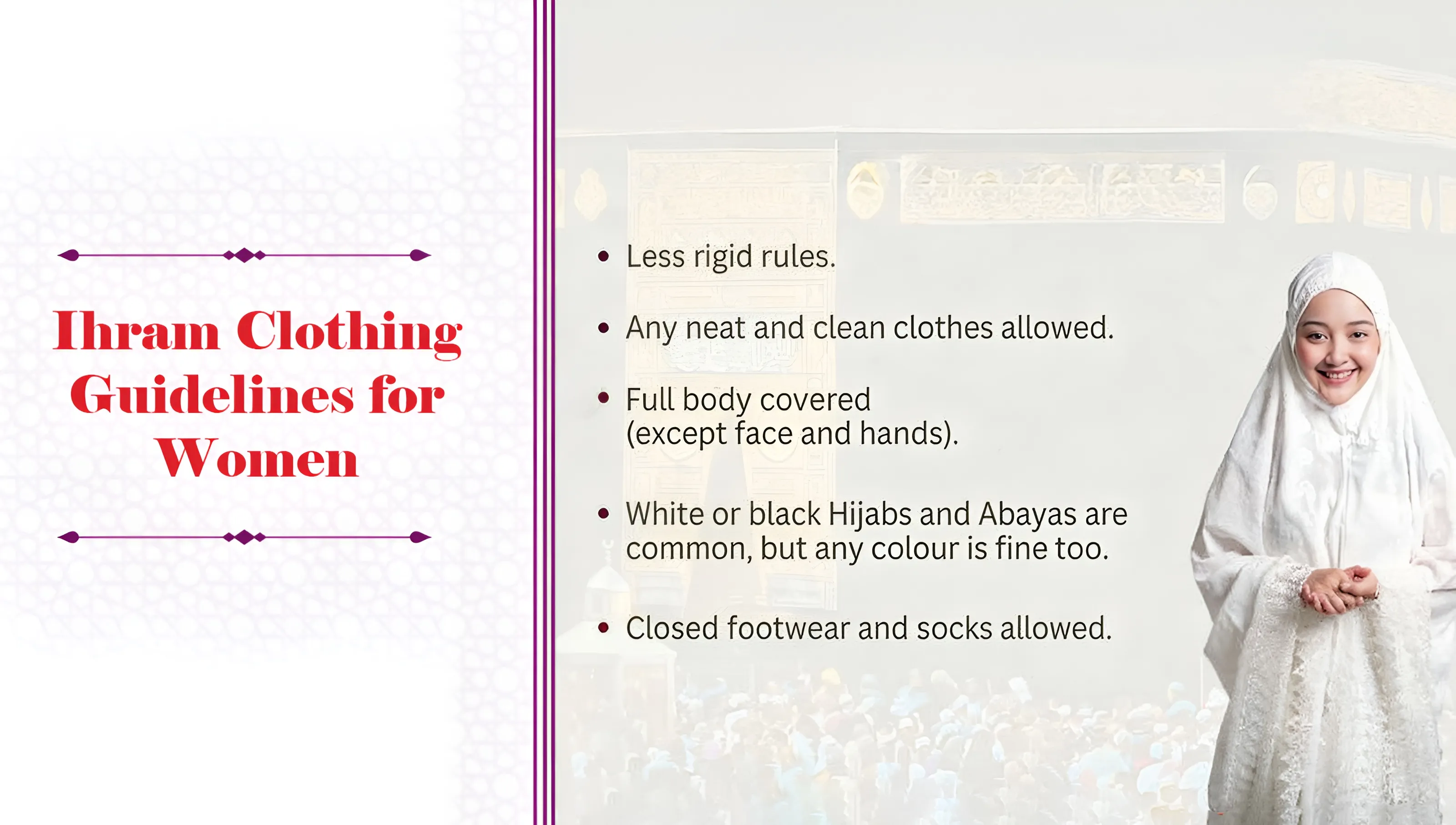Ihram Rules for Ladies: Women's Complete Umrah Guide