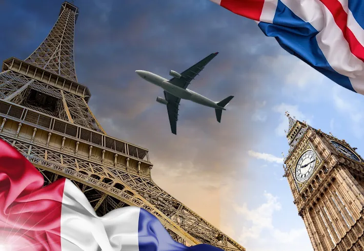 How long is the flight to Paris How long is the flight to Paris from UK