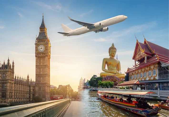 How long is the flight to Thailand How long is the flight to Thailand from UK