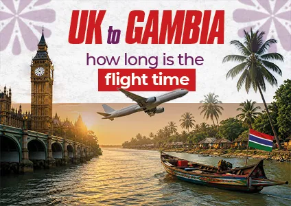 UK to Gambia Flight Time