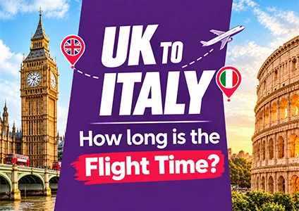 UK to Italy Flight Time